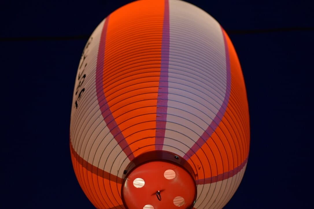 a lantern in nara